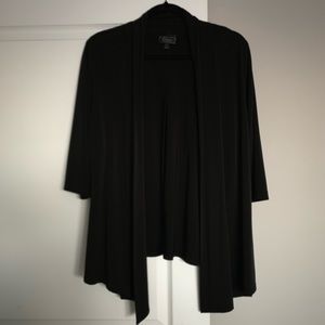 Black cardigan from Dress Barn 1X